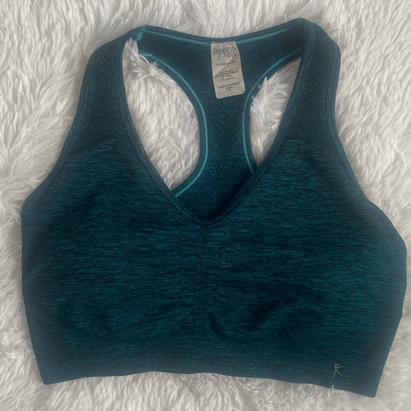 Danskin Now Teal Sports Bra - Picture 1 of 3